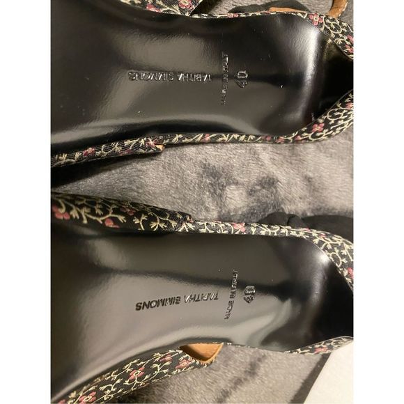 Tabitha Simmons NIB Millie Slingback Pointed Toe Pump Sz EU 40 / US 9 MSRP $729 - Picture 9 of 10